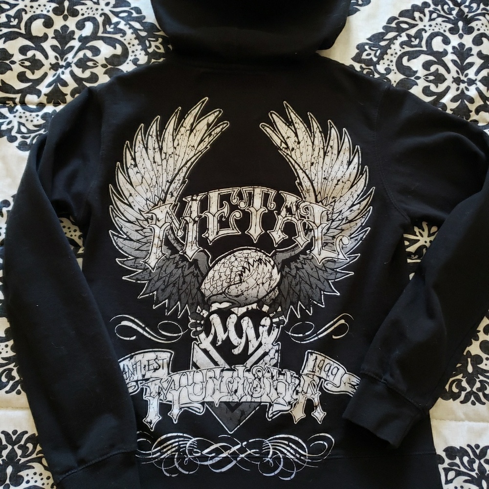 Metal mulisha zip up